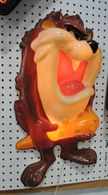 Tasmanian Devil lighted sign, 23"