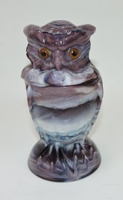 Imperial purple slag owl covered