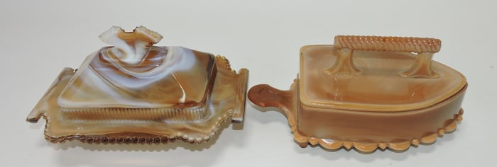 Imperial carmel slag flat iron and