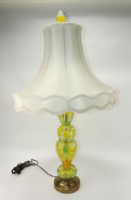 Rare St. Clair 4 weight table lamp
