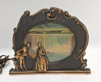 Niagara Fall motion lamp, grass