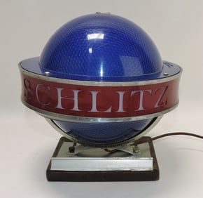 Schlitz Beer advertising motion lamp