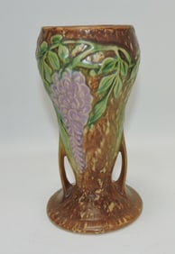 Roseville Wisteria vase 635-8"