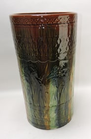 Blended glaze umbrella stand