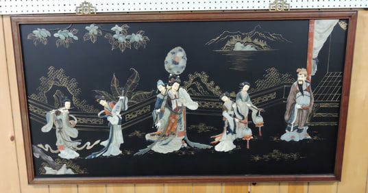 Vintage Hong Kong carved soapstone