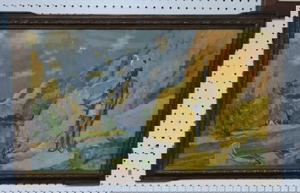 'Indian Rendezvous' lithograph,