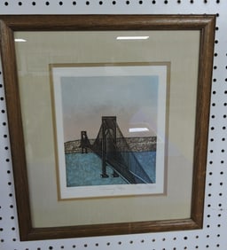 'Morning Haze' print, 17"x16"