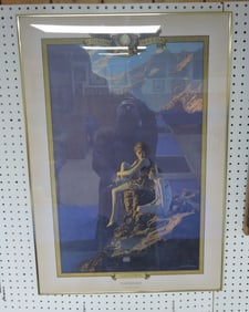 Edison Mazda poster reprint,