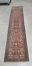 Oriental rug runner, 8'11" x 2"0"
