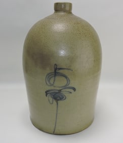 Salt glaze 5 gallon crock with