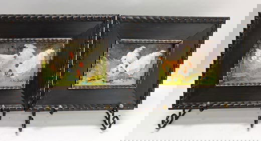 Pair of Nancy Nordloh Neville oil on