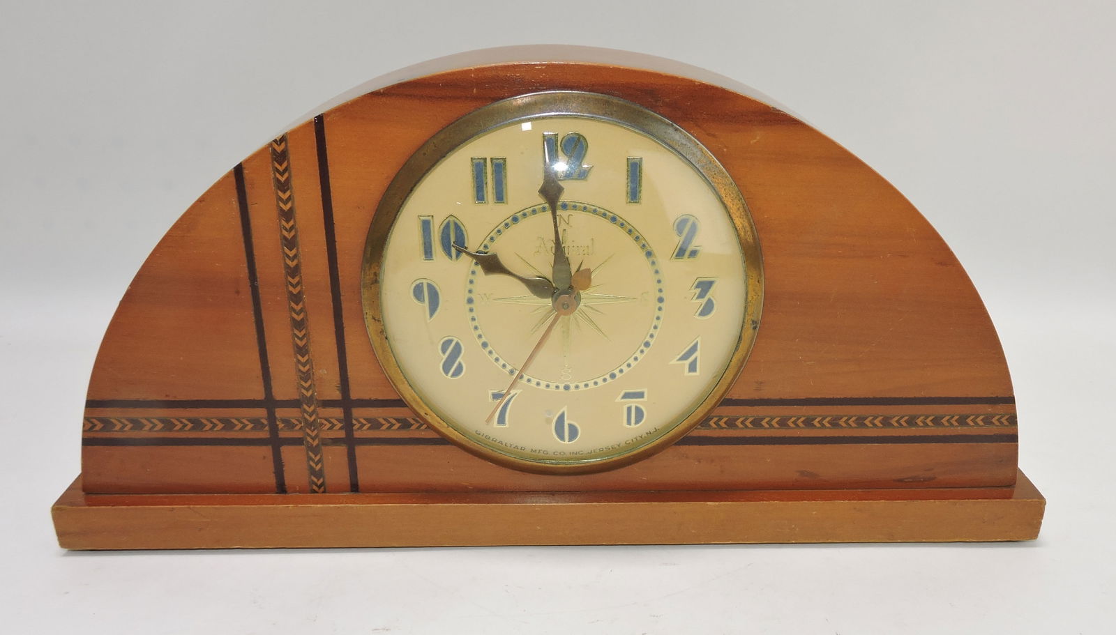Gibraltar Admiral Art Deco electric clock (1 of 1)