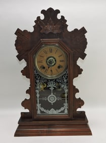 Ansonia kitchen shelf clock, 22"