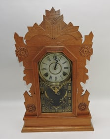 Gilbert kitchen shelf clock, 22"