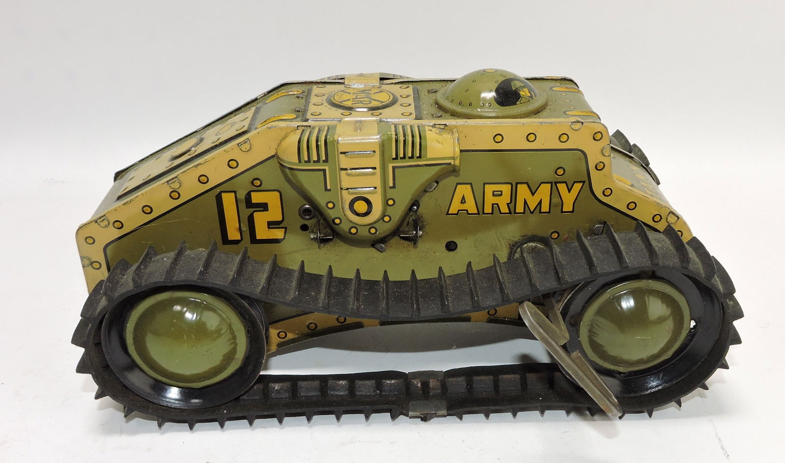 Marx Army Tank Corps 12 tin lithograph (1 of 2)
