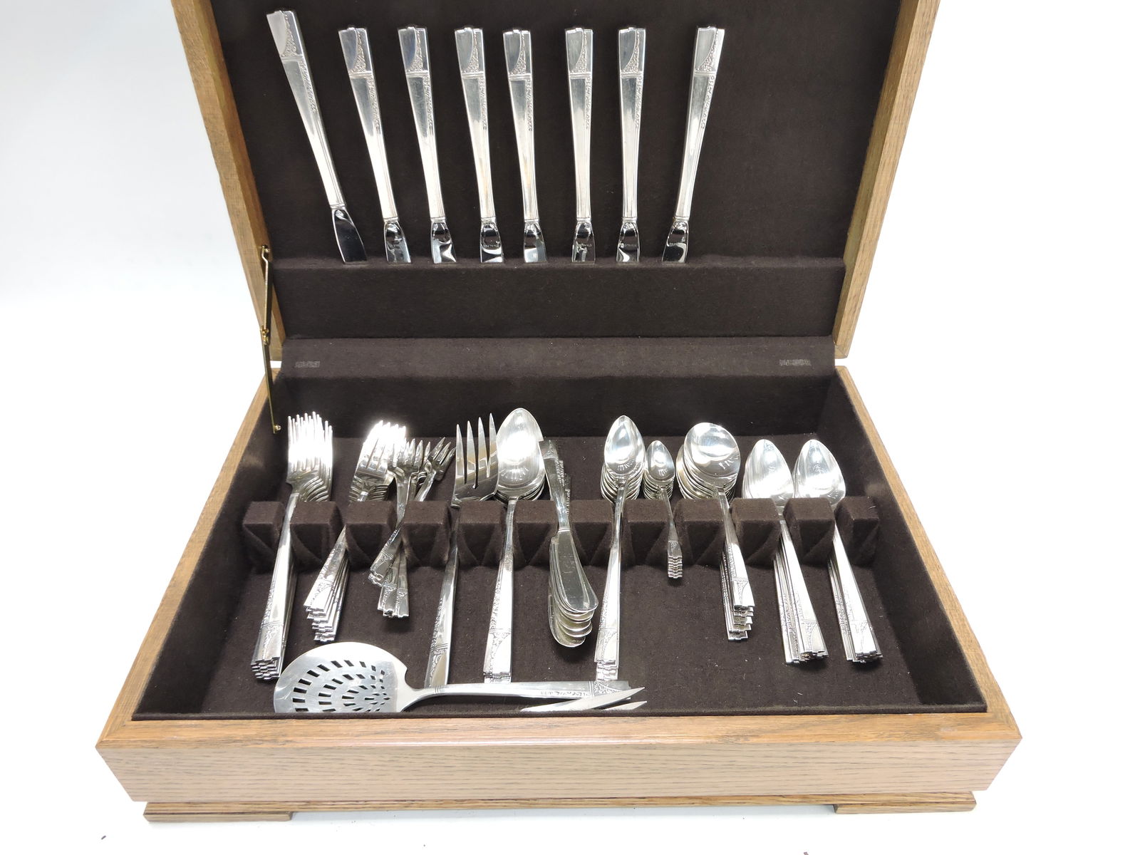 Nobility set of silverplate flatware, (1 of 2)