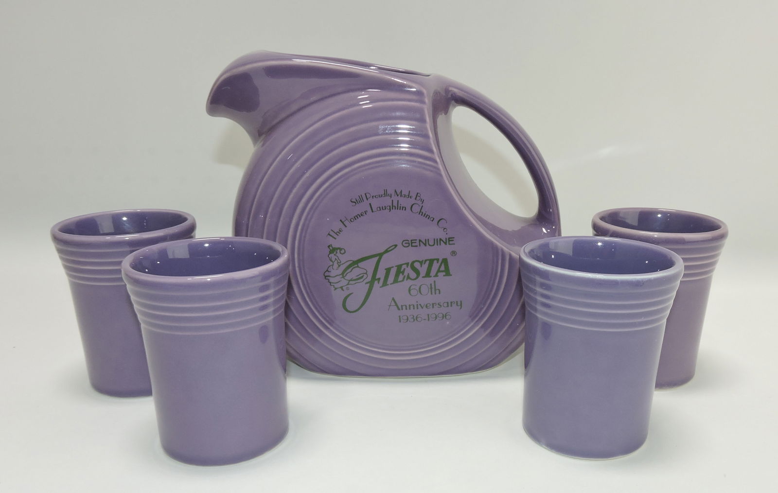 Fiesta Post 86 5 pc beverage set, lilac, (1 of 1)