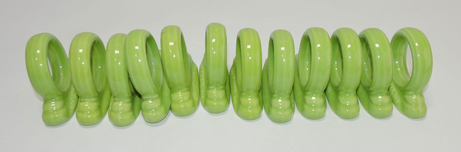 Fiesta Post 86 lot of 12 napkin rings, (1 of 1)