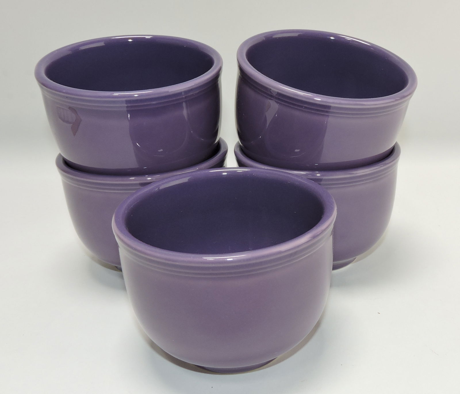 Fiesta Post 86 lot of 5 chili bowls, (1 of 1)