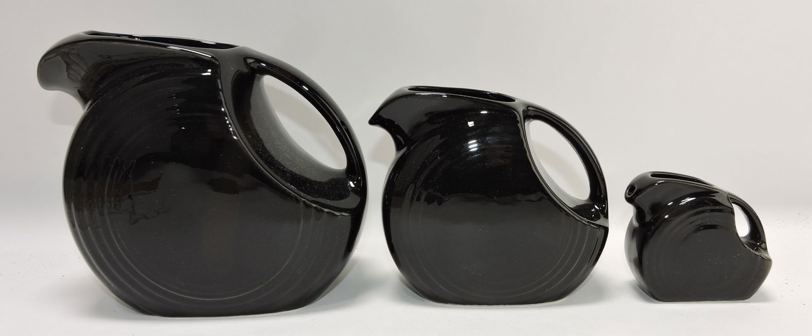 Fiesta Post 86 lot of 3 disc pitchers, (1 of 1)