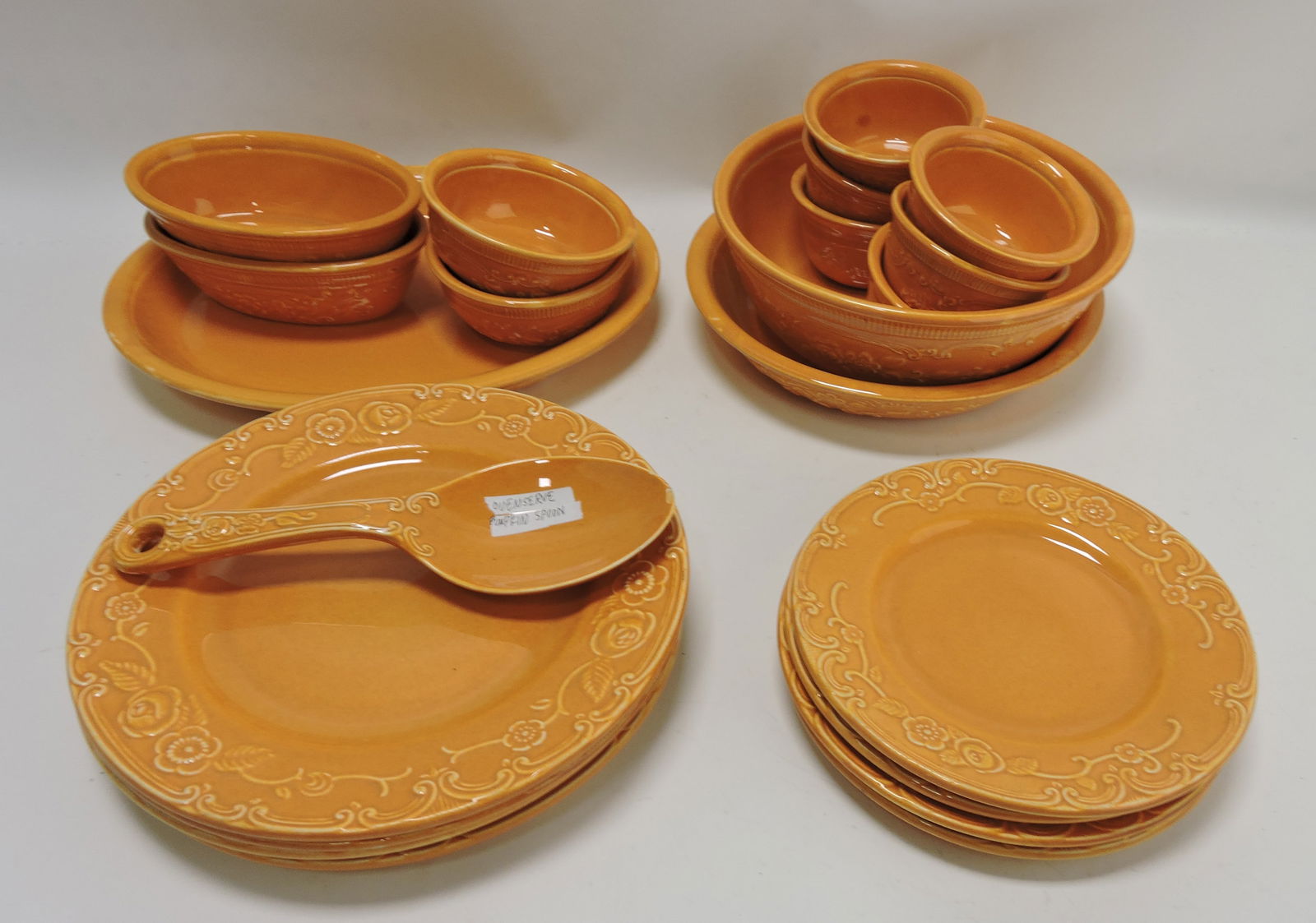 HLC Oven Serve pumpkin glaze lot of (1 of 1)