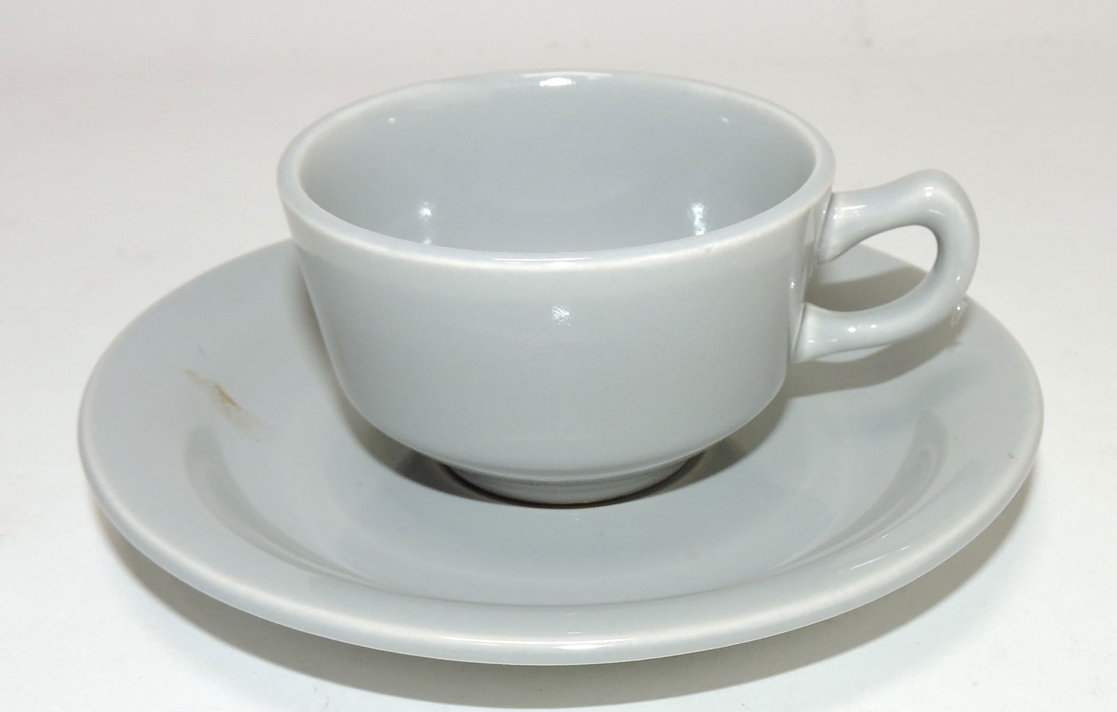 Rhythm RARE demitasse cup & saucer,: gray