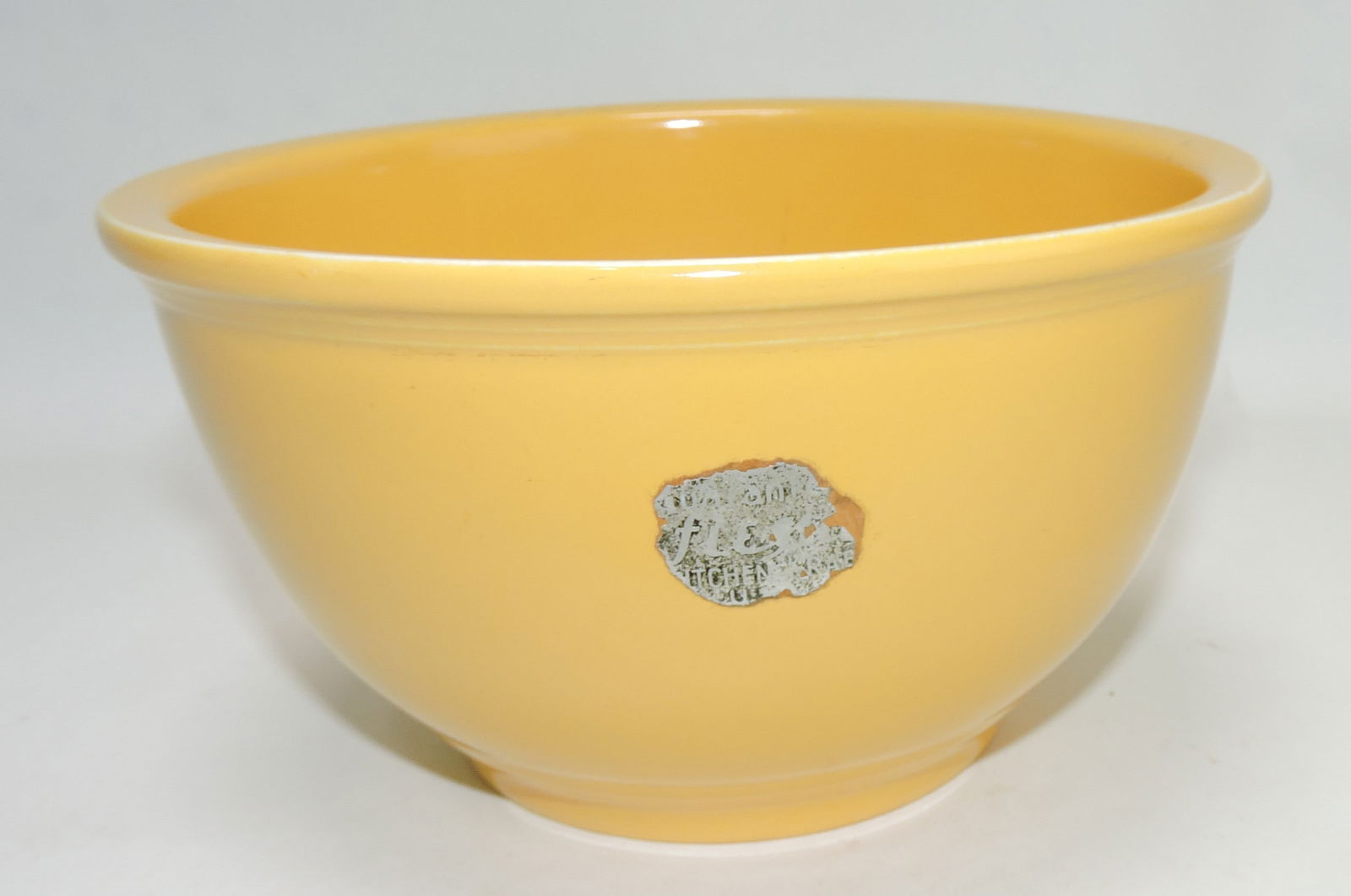 Kitchen Kraft small mixing bowl, yellow, (1 of 1)