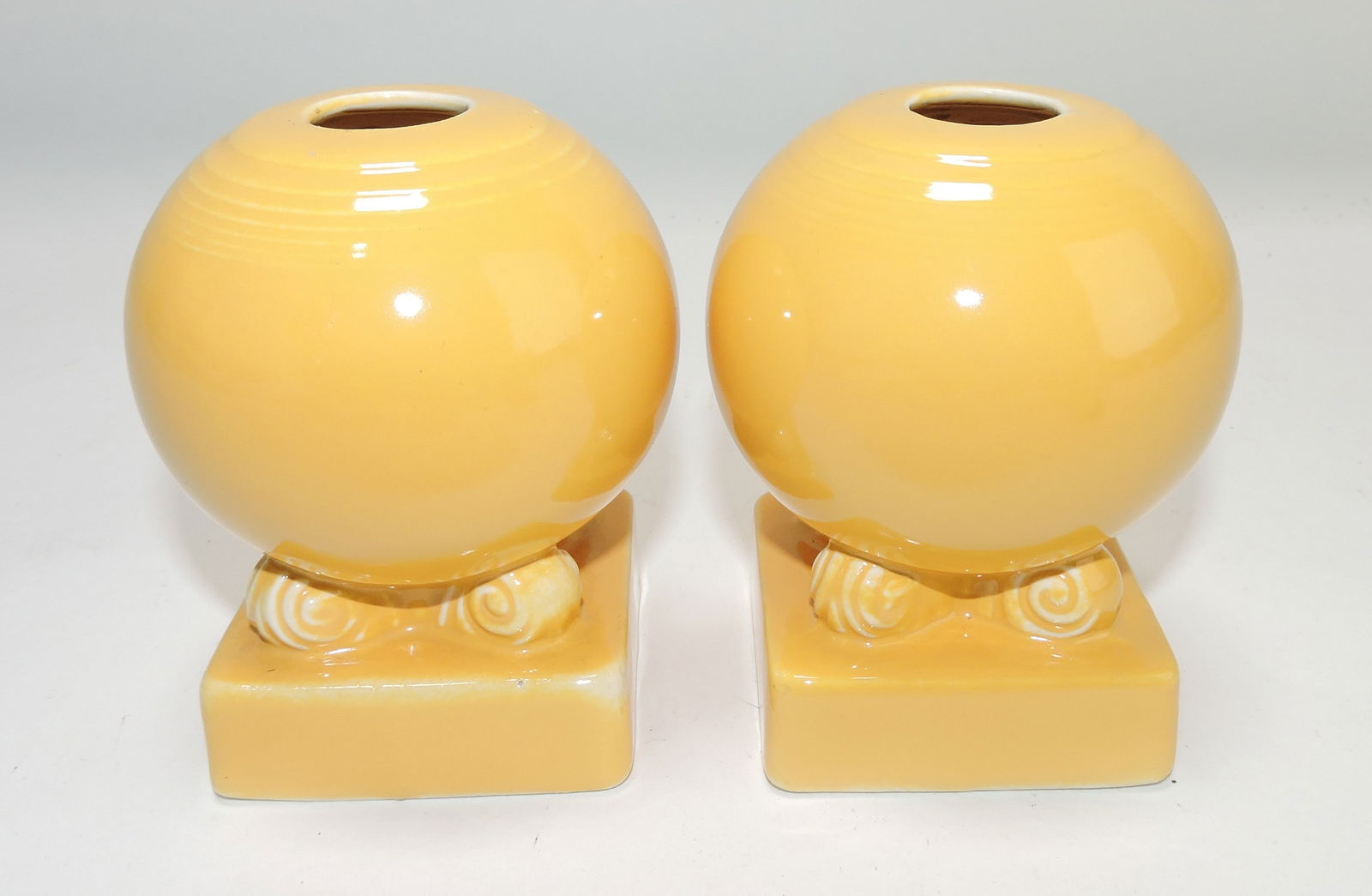 Fiesta pair of bulb candle holders, (1 of 1)