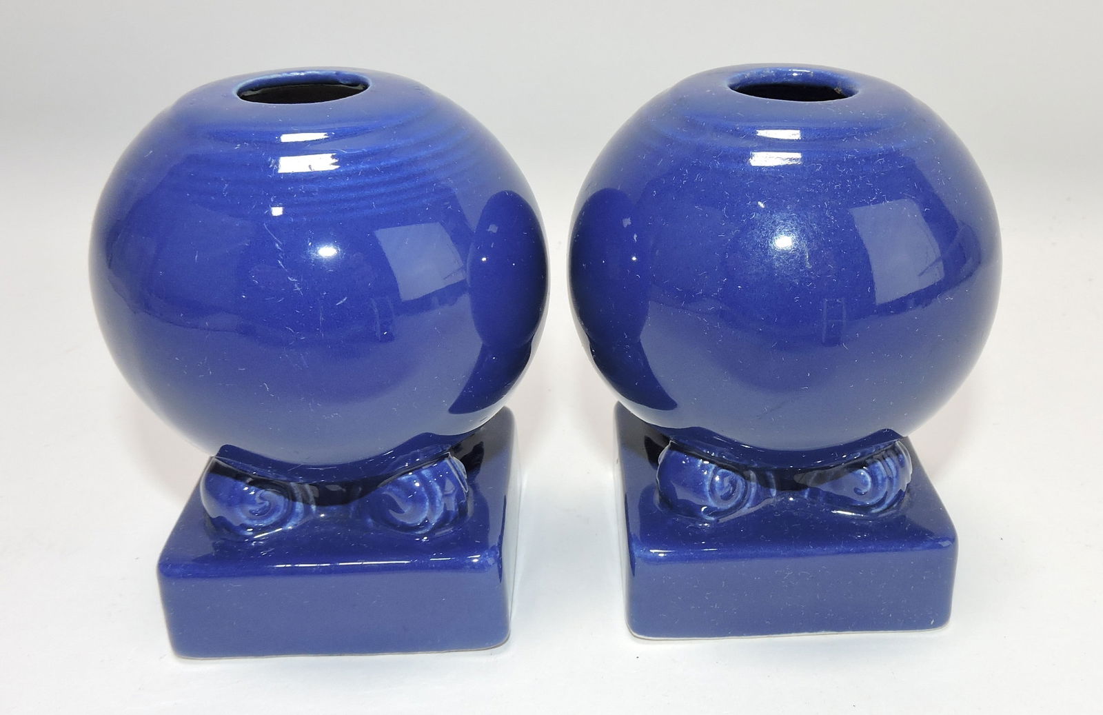 Fiesta pair of bulb candle holders, (1 of 1)