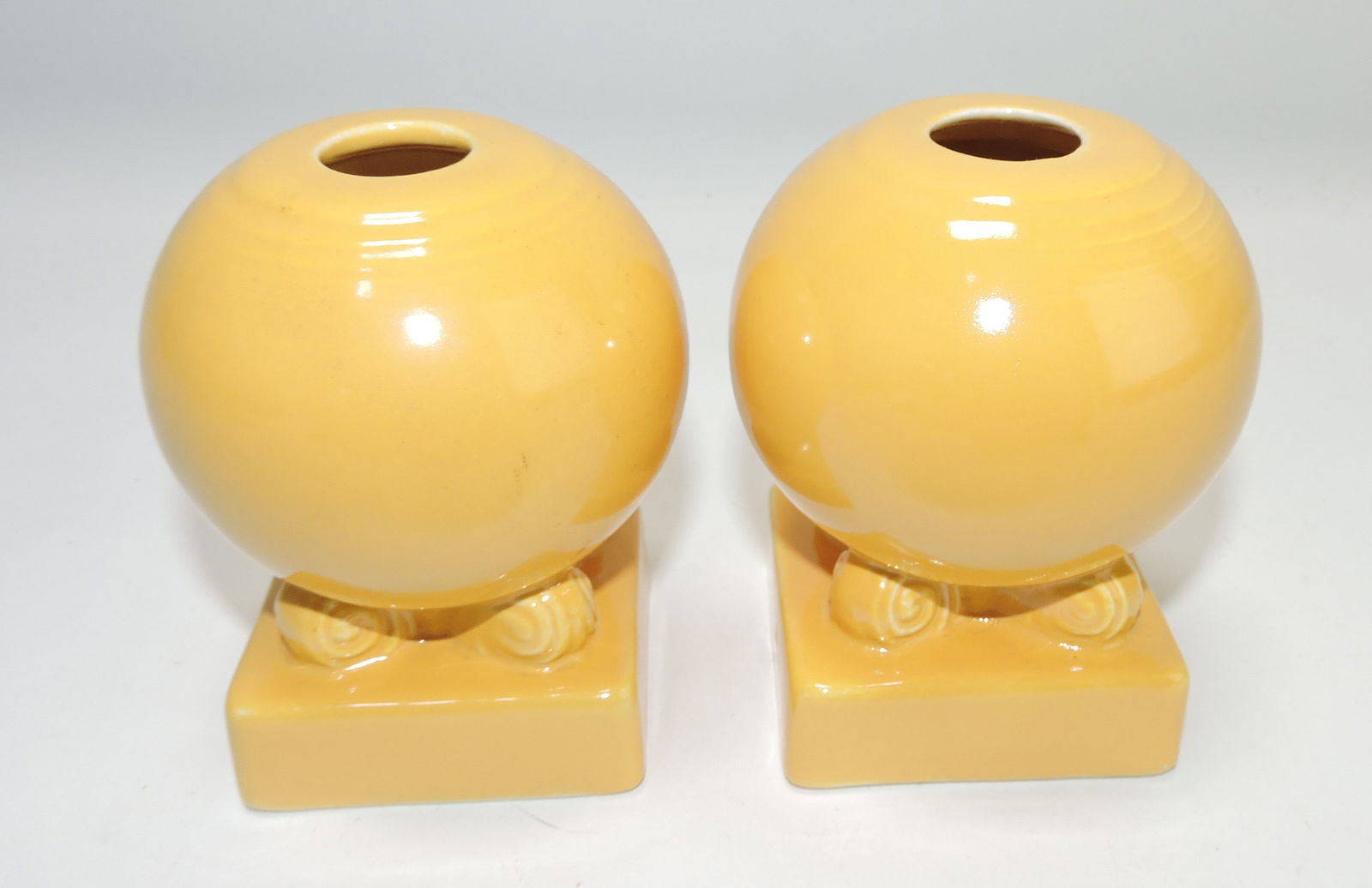 Fiesta pair of bulb candle holders, (1 of 1)