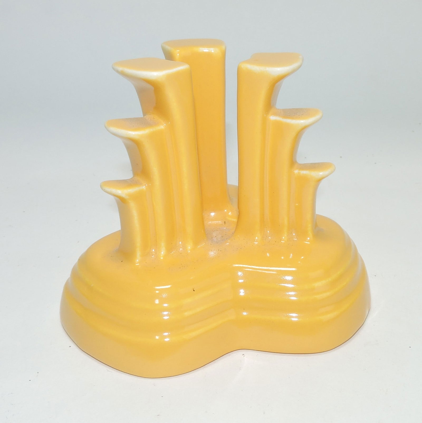 Fiesta single tripod candle holder, (1 of 1)