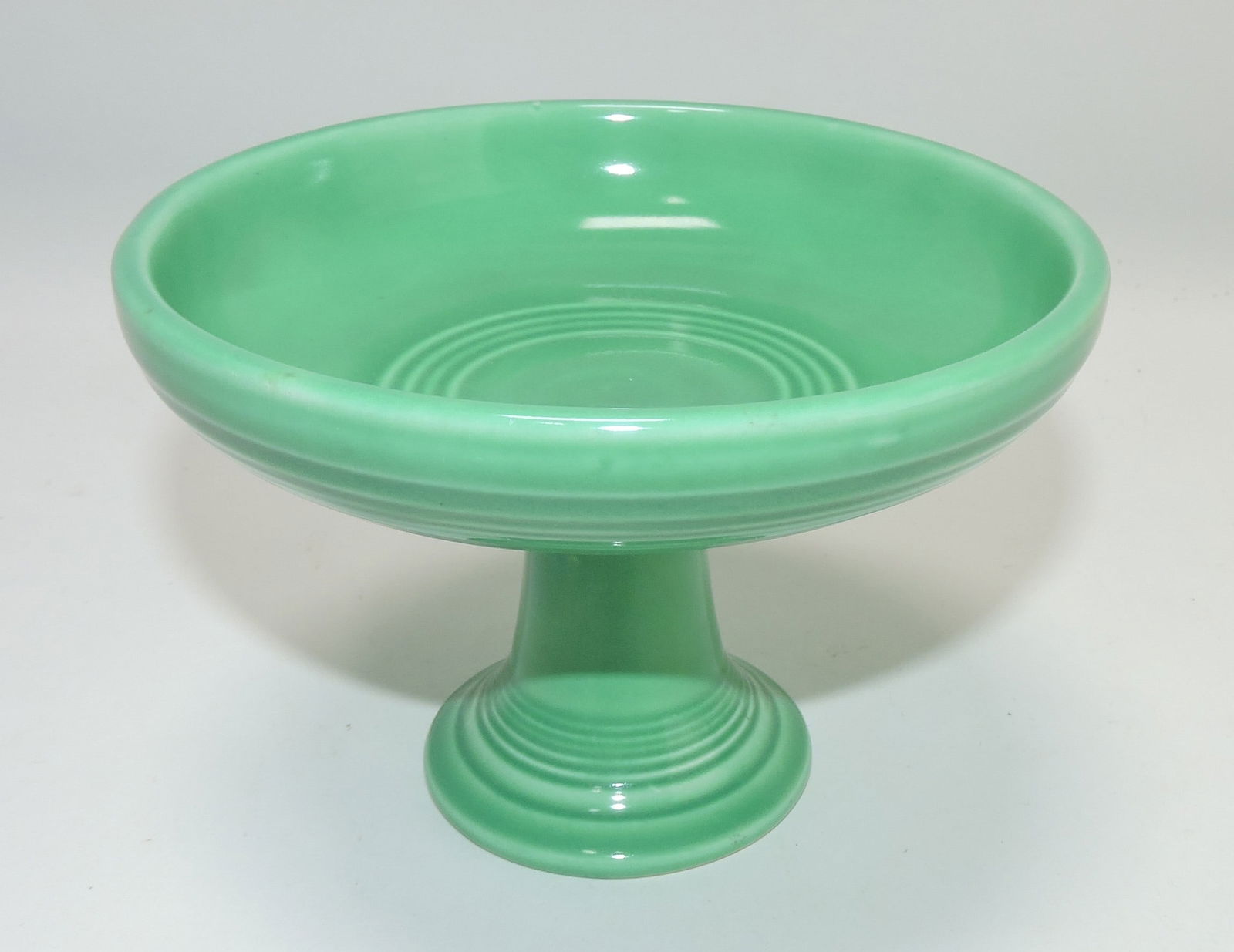 Fiesta sweets comport, green,: marked HLC