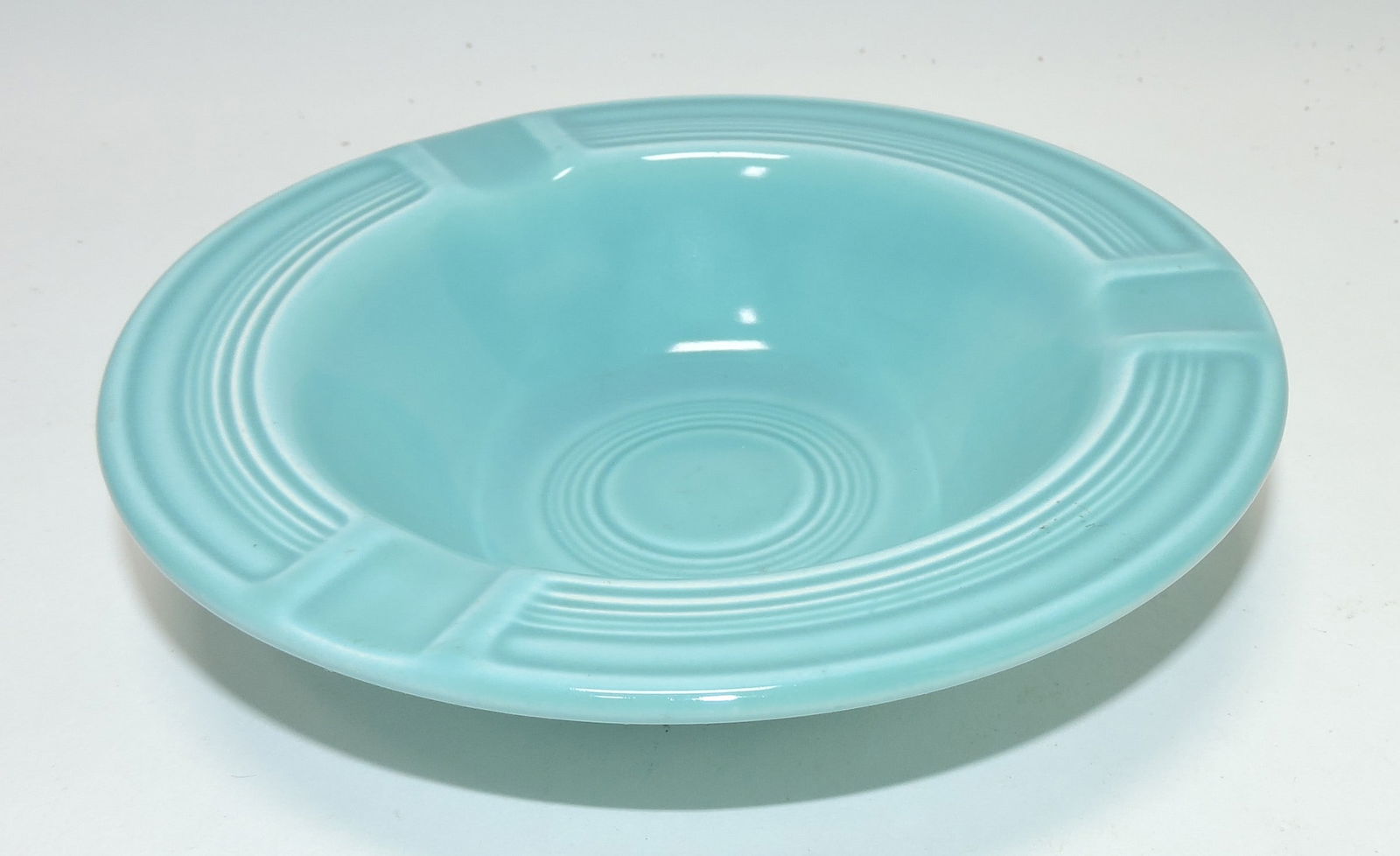 Fiesta ashtray, turquoise (1 of 1)