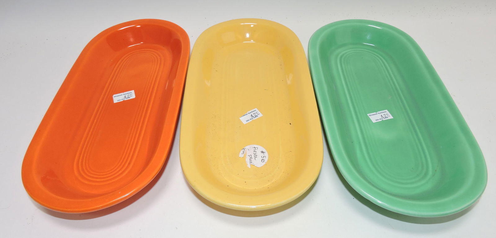 Fiesta utility tray group, 3 mixed (1 of 1)