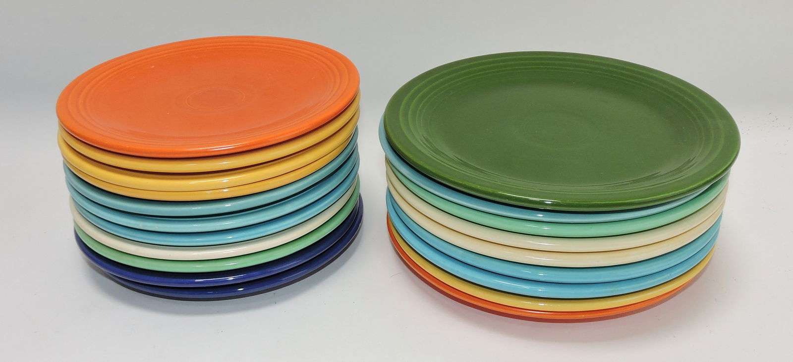 Fiesta plate group: 11 - 6", 9 - 7", (1 of 1)