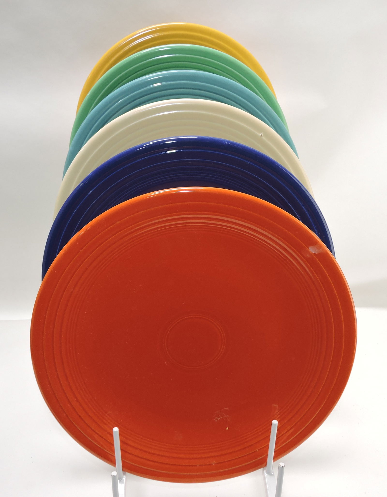 Fiesta 15" plate group, all 6 original (1 of 1)