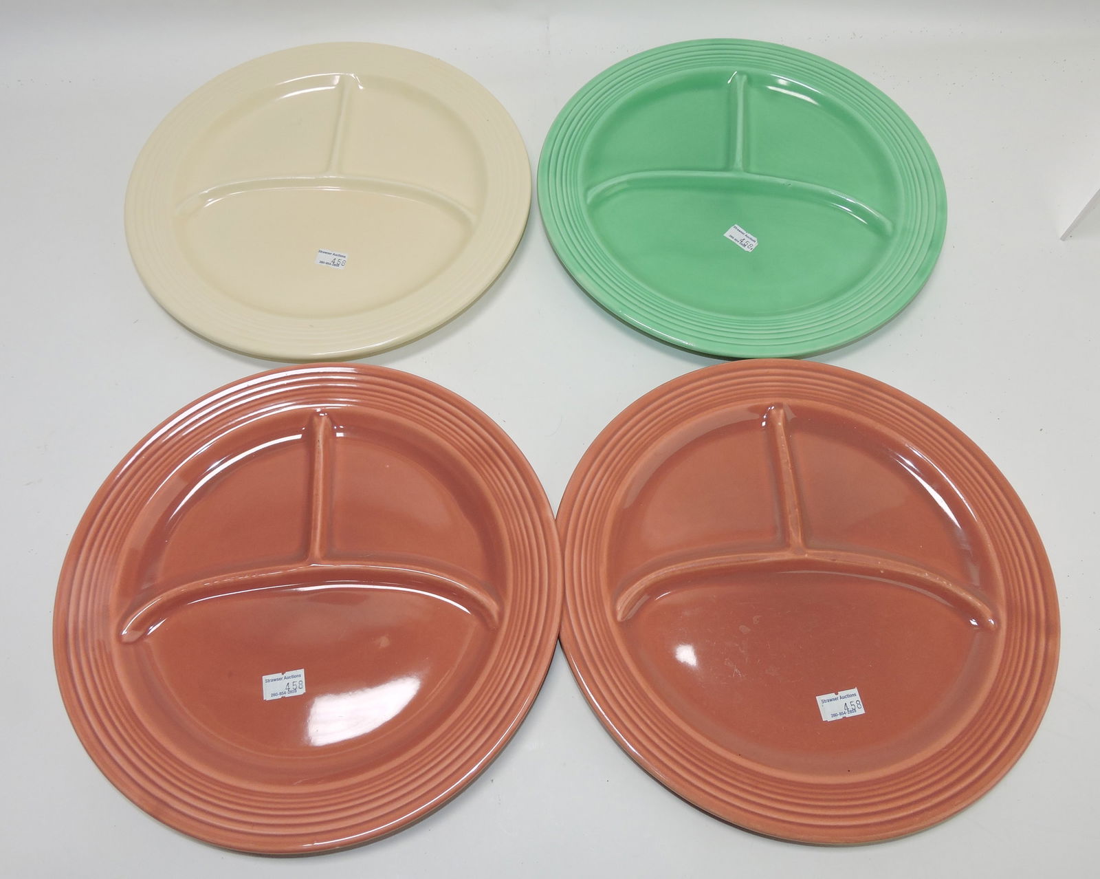 Fiesta 10 1/2" compartment plate group, (1 of 1)