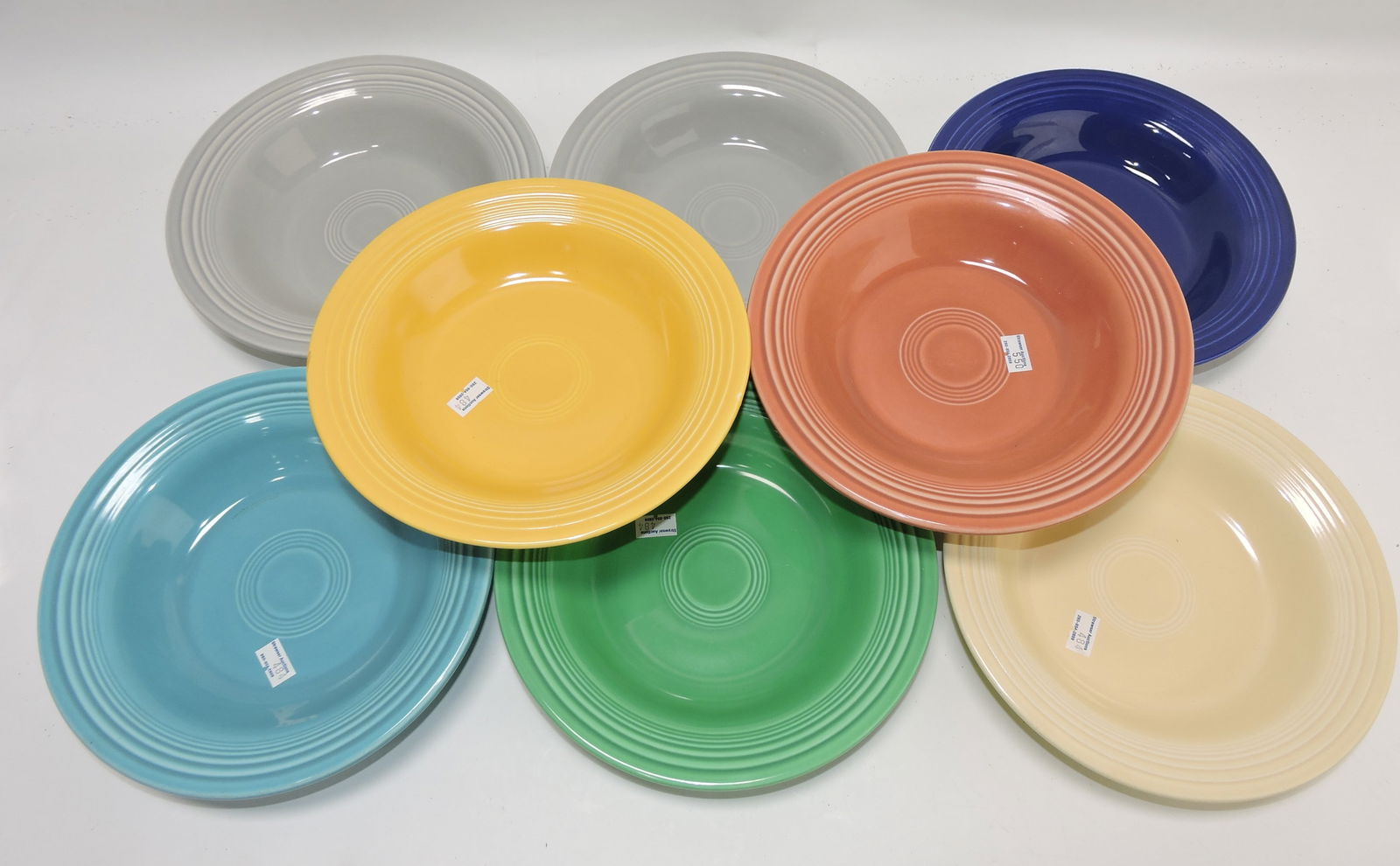 Fiesta deep plate group, 8 mixed (1 of 1)