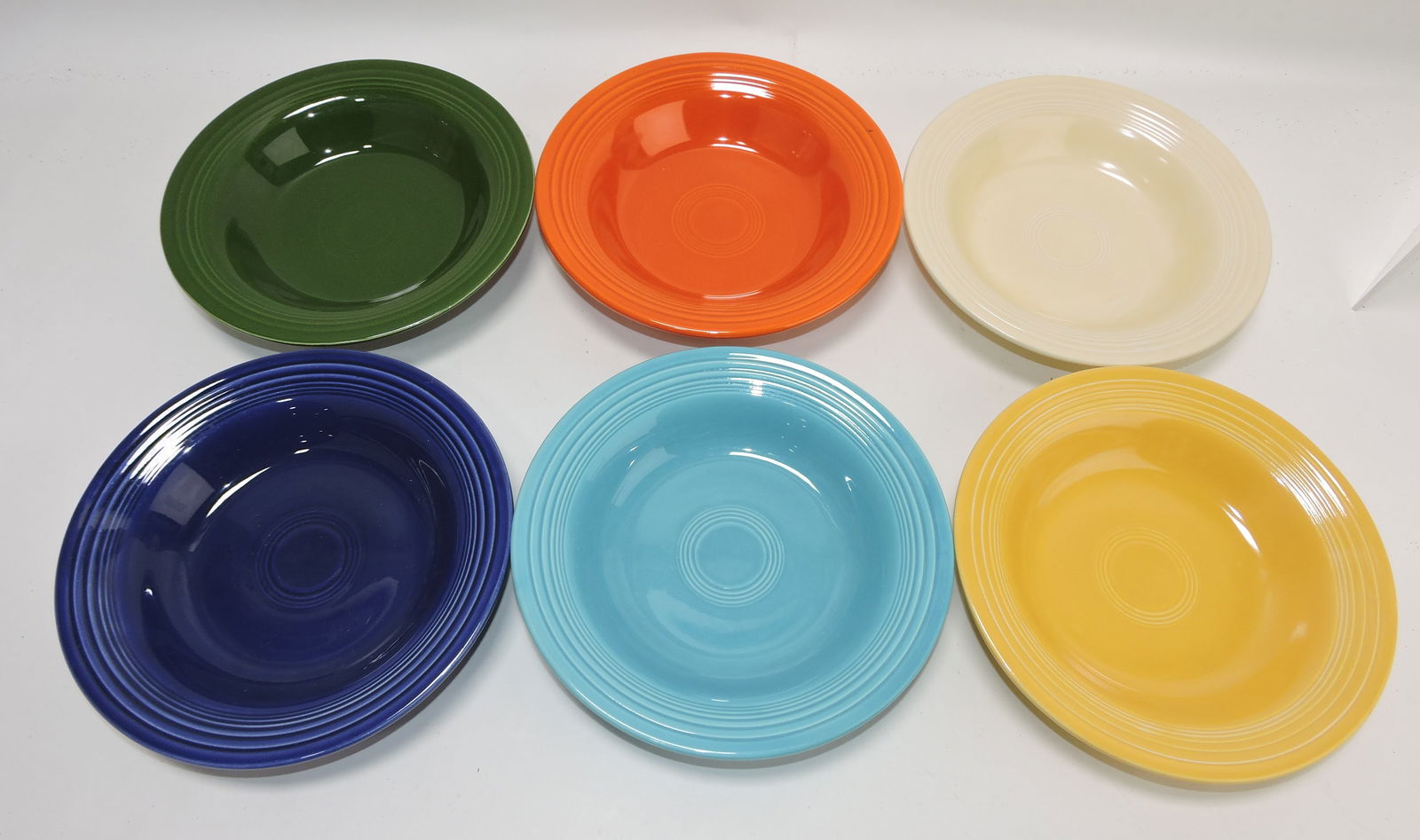 Fiesta deep plate group, 6 mixed (1 of 1)