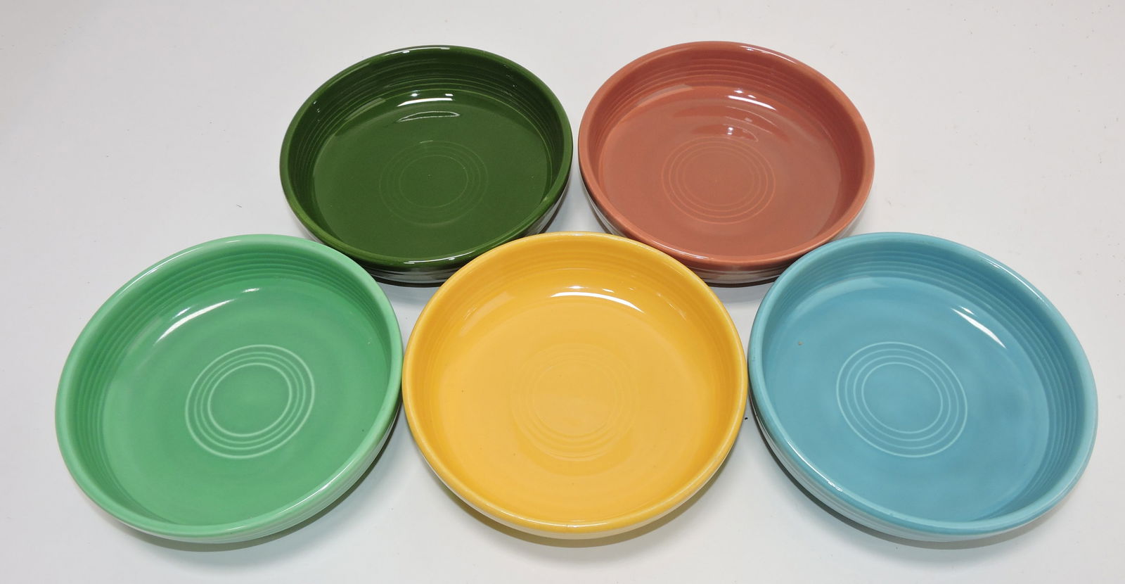 Fiesta 6" dessert bowl group, 5 mixed (1 of 1)