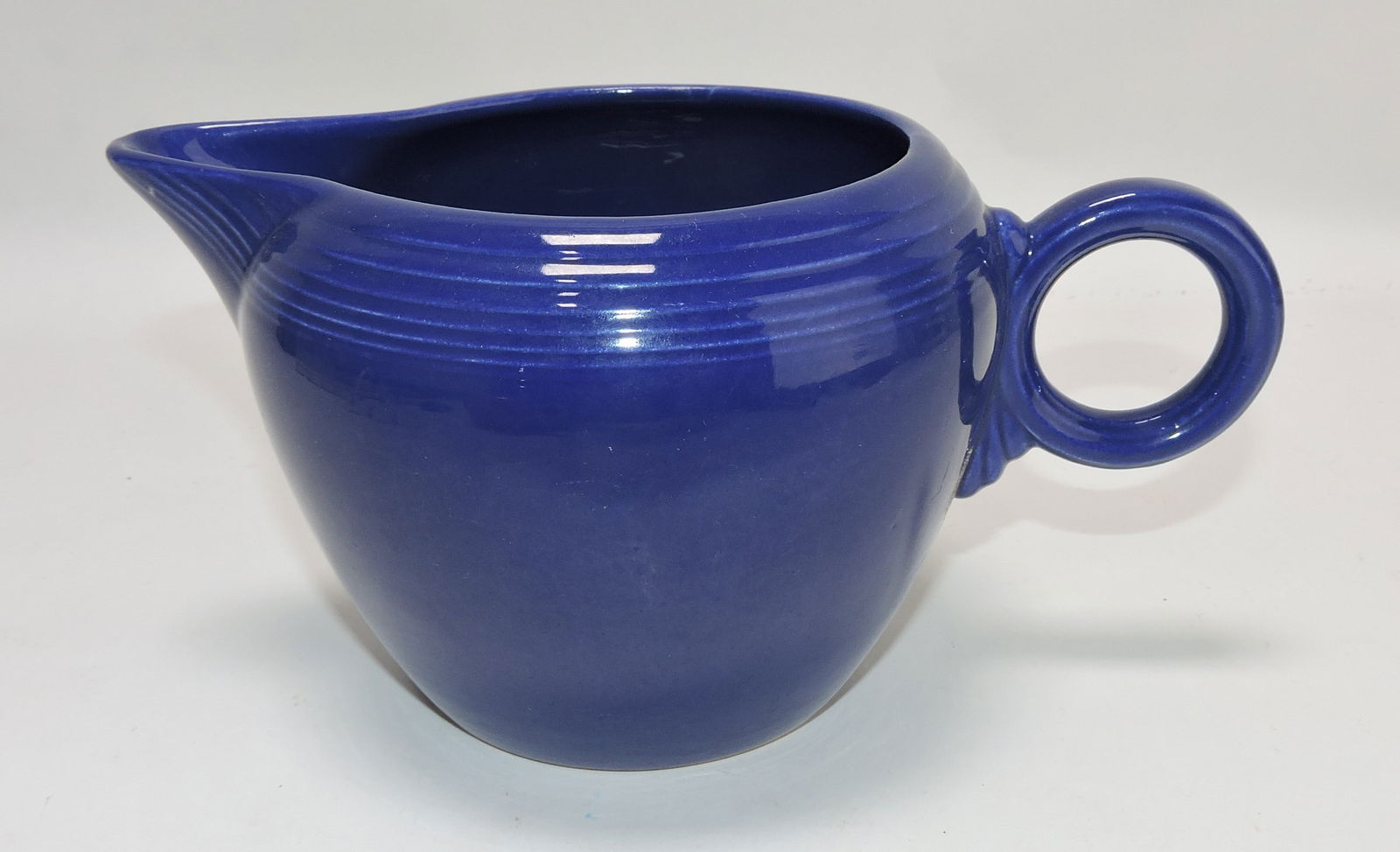 Fiesta two pint jug, cobalt (1 of 1)