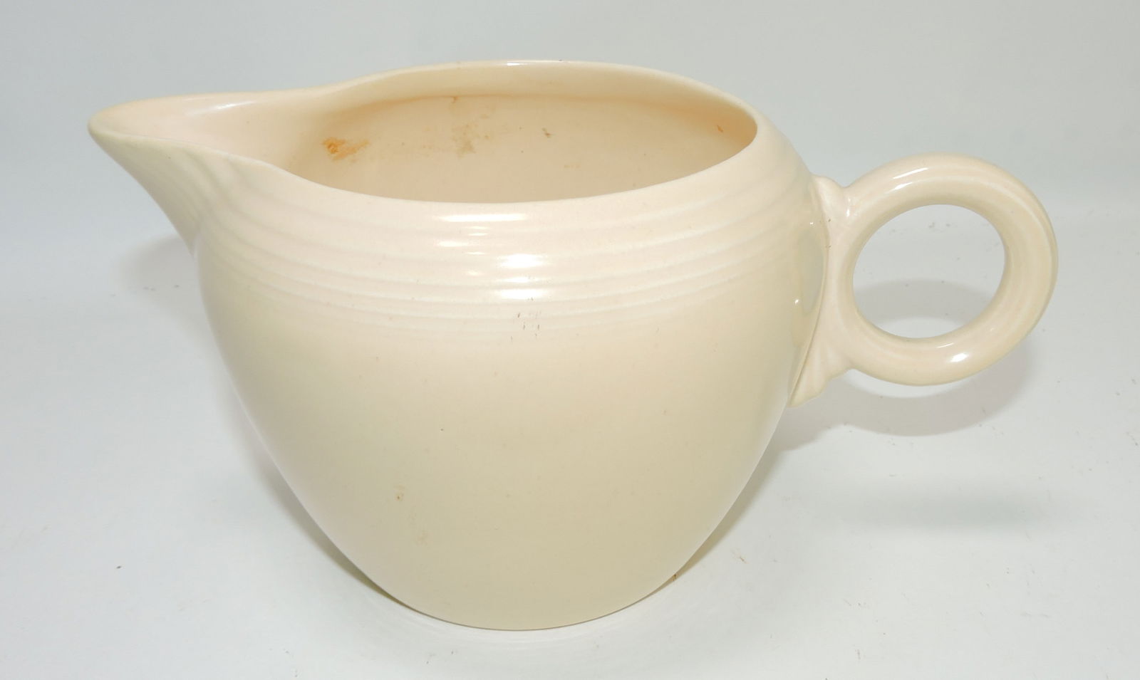 Fiesta two pint jug, ivory (1 of 1)