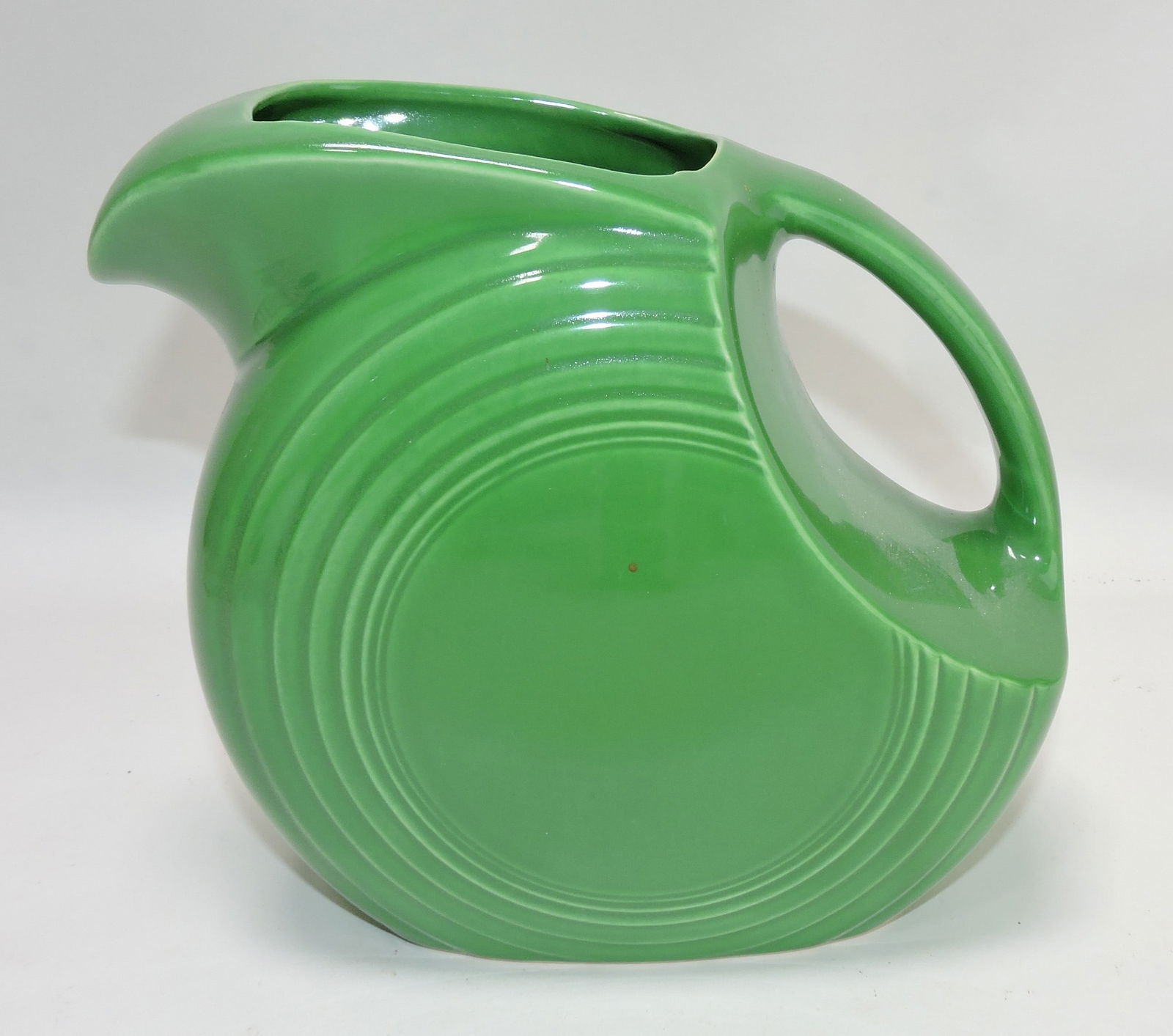 Fiesta disc water pitcher, medium green (1 of 1)