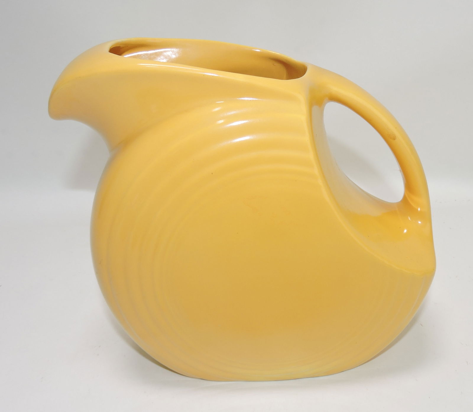 Fiesta disc water pitcher, yellow (1 of 1)