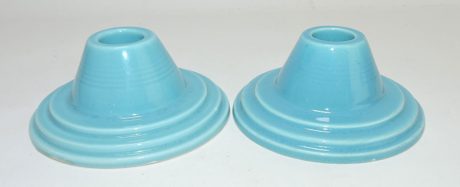 Harlequin pair of candle holders, (1 of 1)