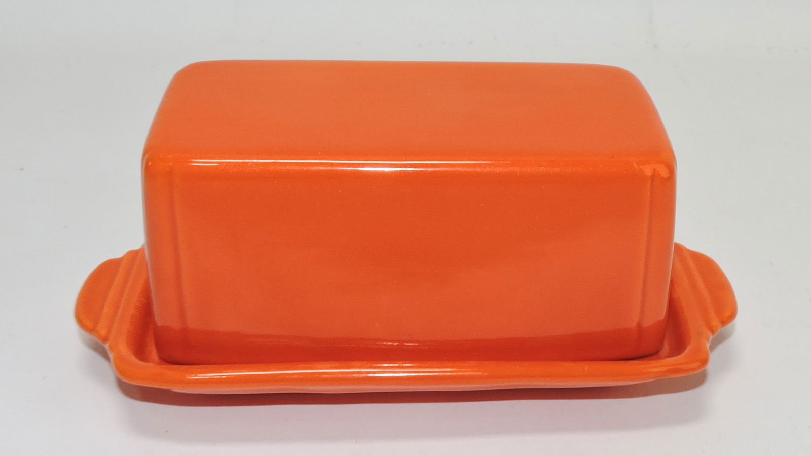 Riviera 1/4 pound butter dish, red (1 of 1)