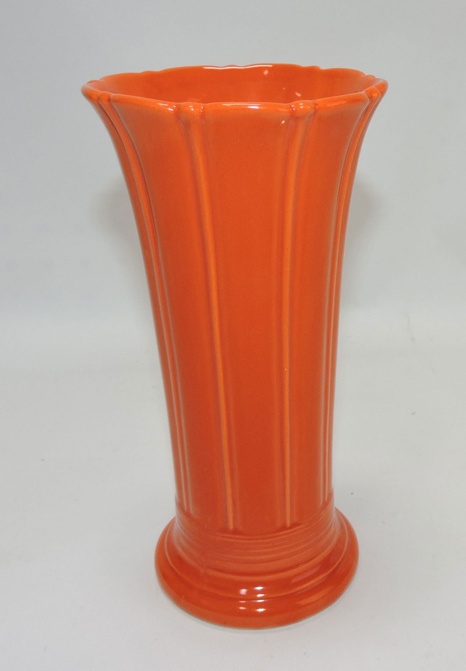 Fiesta 8" flower vase, red (1 of 1)