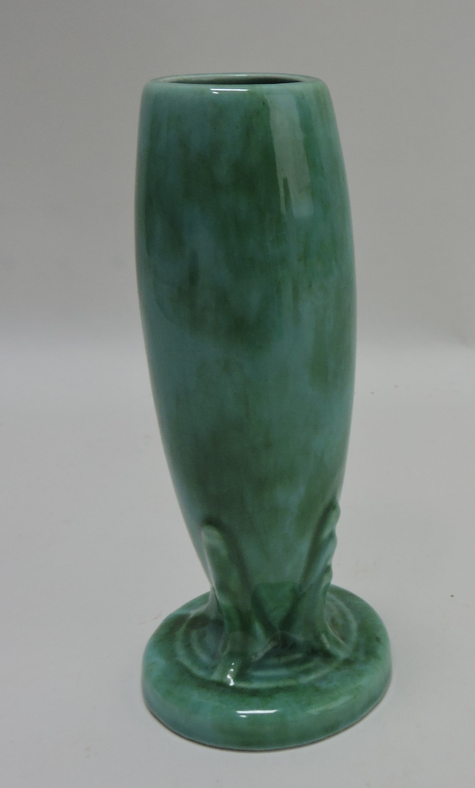 Fiesta (attributed) bud vase with mottled (1 of 3)