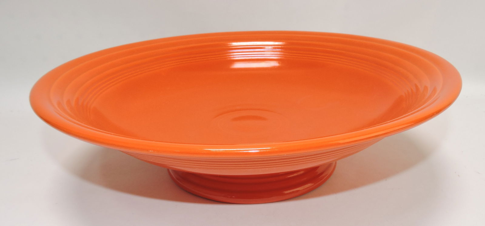 Fiesta 12" footed comport, red (1 of 1)