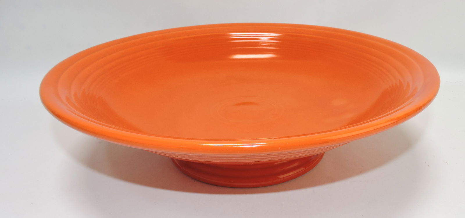 Fiesta 12" footed comport, red (1 of 1)